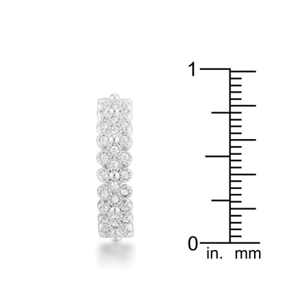 Clara Textured Bezel Eternity Ring