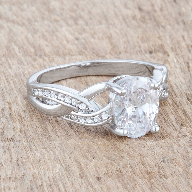 Justine Classic Oval Ring