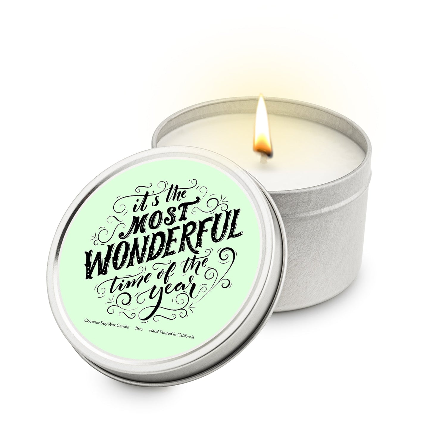 Soy Blend Travel Candle Tin